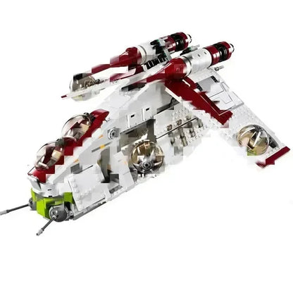 In Stock Star Plan Republic Dropship Gunship Building Blocks Bricks 75021 05041 81043 Toys For Children Christmas Gift