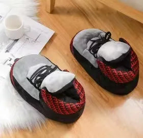 Unisex One Size Fits Most Eu 36-43 Winter Indoor Cotton Shoes Woman Warmth Home Slippers Women/Men Snug Sneakers Ladies Slipper