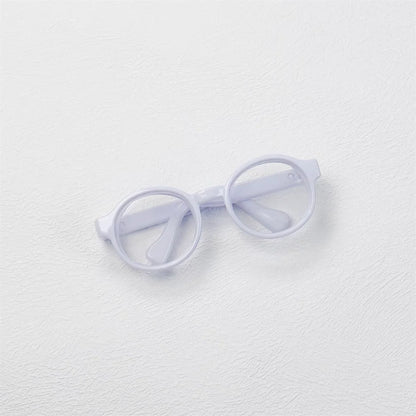 【Labubu Glasses】1pc*6.5cm Multiple Colors Glasses For Cotton Doll Accessories Labubu Accessories