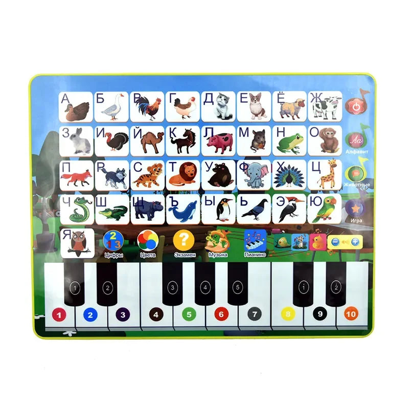 Electronic Book Toys for Early Childhood Education in Russia, Best-selling Russian Language Learning Machine for Babies in 2023