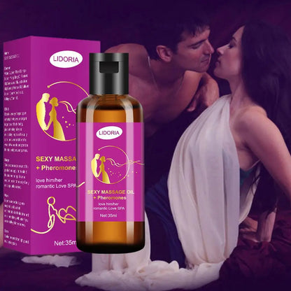 New Couple Essential Oil Purple Charming Massage Oil Stress Spa Women Relaxing Natural Essential Moisturizing Nourish Reduc