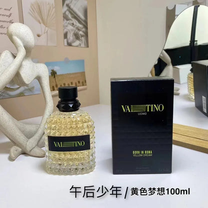 100ml Designer Glass Bottle Born In Roma Intense Donna Coral Fantasy A Classic Yellow Dream Man Miss Donna Day Rose