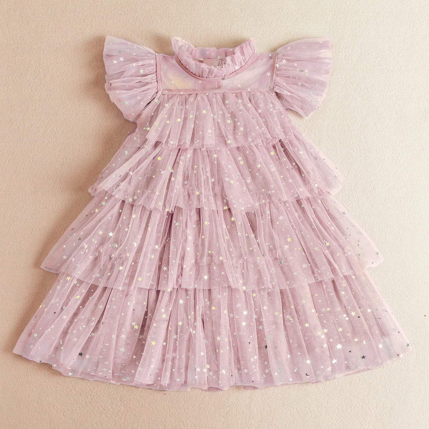 Summer Dresses For Girls Kids Elegant Princess Costume Sequined Party Dress Up Children Clothing 4 -10 Years