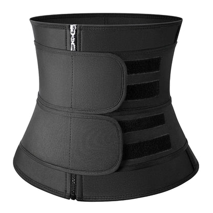 Qtree Waist Trainer Plus Size for Women Sports Girdle Corset Slimming Belly Body Shaper Sweat Trimmer Belt Slimmer Weight Loss