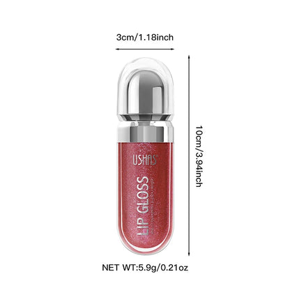 12 Colors Glitter Lip Gloss Long Lasting Diamond Pearlescent Metallic Liquid Lipstick
