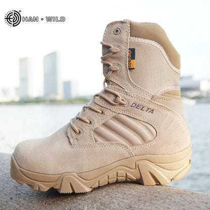 Winter Autumn Men Military Boots Quality Special Force