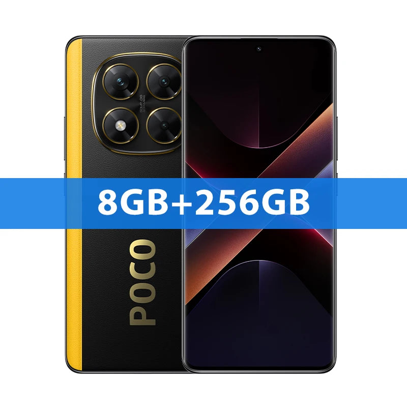 World Premiere POCO X7 Global Version Smartphone Dimensity 7300-Ultra 6.67" 1.5K AMOLED Curved Display 45W Turbo Charging NFC