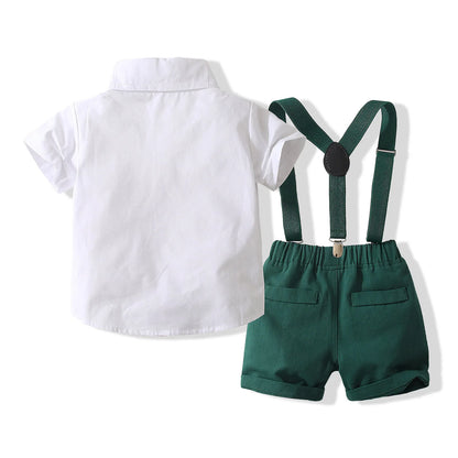 Fashion Kids Clothes Boys Summer Young Children Two-Piece 2 To 7 Years Suit For Baby Boy Outfit 2024 Children's Clothing