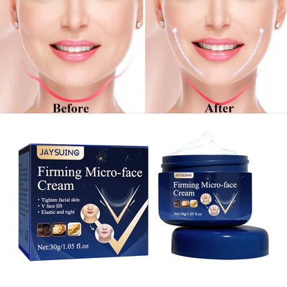 V-Shape Firming Face-lift Slimming Cream Removal Masseter Muscle Double Chin Face Fat Burning Anti-aging Products New