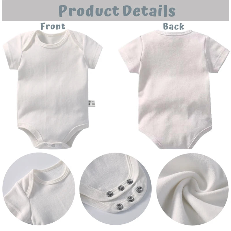 New Custom Name First Eid/Ramadan Baby Rompers Newborn Baby Ramadan Jumpsuits Eid Mubarak Baby Boys Girls Clothing Outfits Gifts