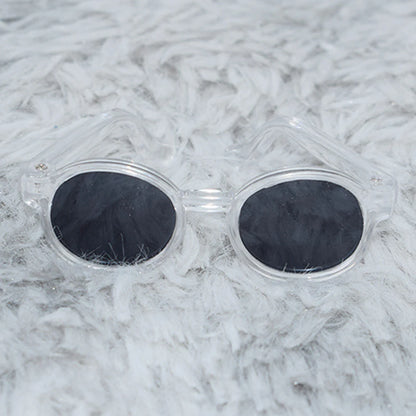 【Labubu Glasses】1pc*6.5cm Multiple Colors Glasses For Cotton Doll Accessories Labubu Accessories