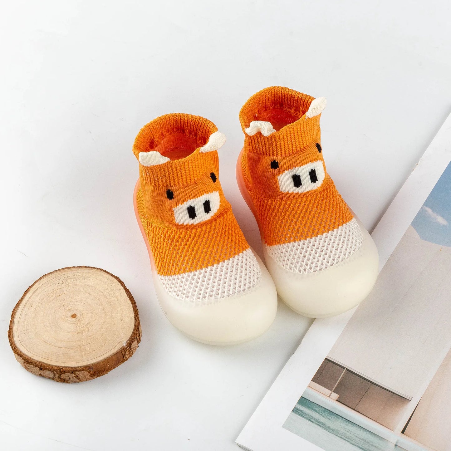 Children's Walking Shoes Baby Soft Sole Breathable Socks Shoes Spring and Summer Non-slip Socks Indoor and Outdoor Floor Shoes