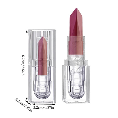 2 In 1 Matte Lipstick&lip Liner Set Lip Pencil High Pigmented Waterproof