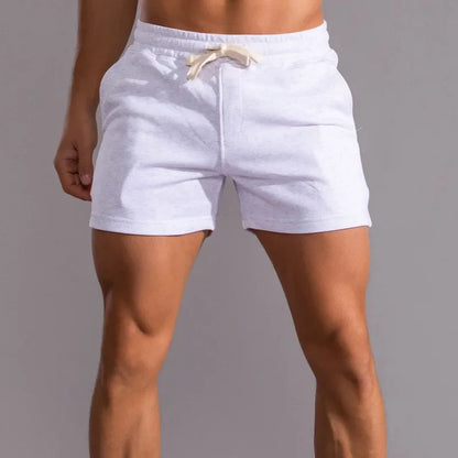 Summer Casual Shorts Men Breathable 100% Cotton Beach Shorts Comfortable Fitness Basketball Sports Short Pants Male Bermudas