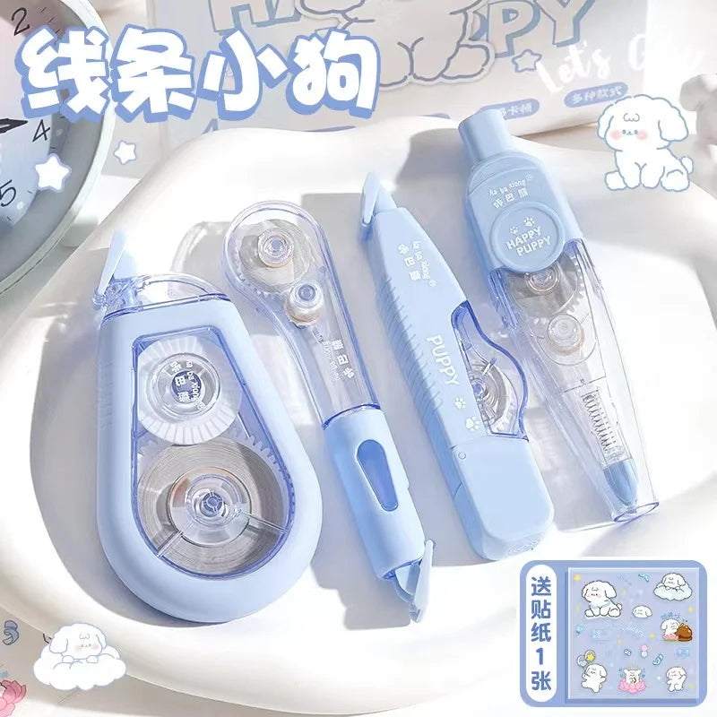 kawaii Aesthetic stationery back to school supplies capybara correction tape corrector school accessories equipment Cute things