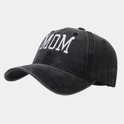 DAD MOM Embroidery Pure Cotton Baseball Cap Fashion Women Men Hat Sport Visors Snapback Cap Sun Hat Breathable Outdoor Caps