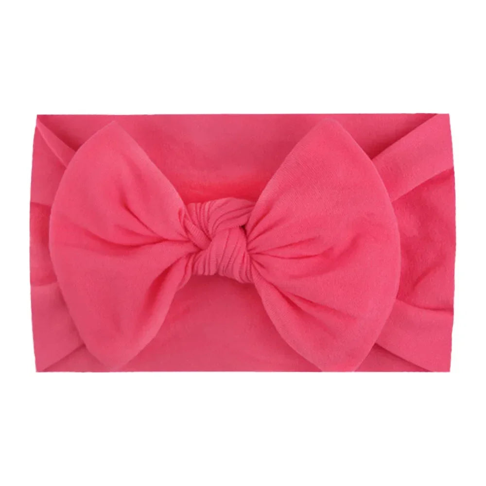 Baby Girl Headband Infant Hair Accessories Bows Newborn Headwear Rabbit Ear Elastic Gift Toddler Bandage Ribbon Soft Bowknot