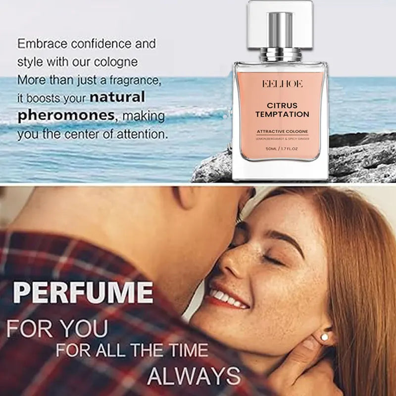 Mens Hypnosis  Pheromone Cologne Perfume Attracts Woman Excited Fragrance Long Lasting Body Spray Flirting Encourage Dating