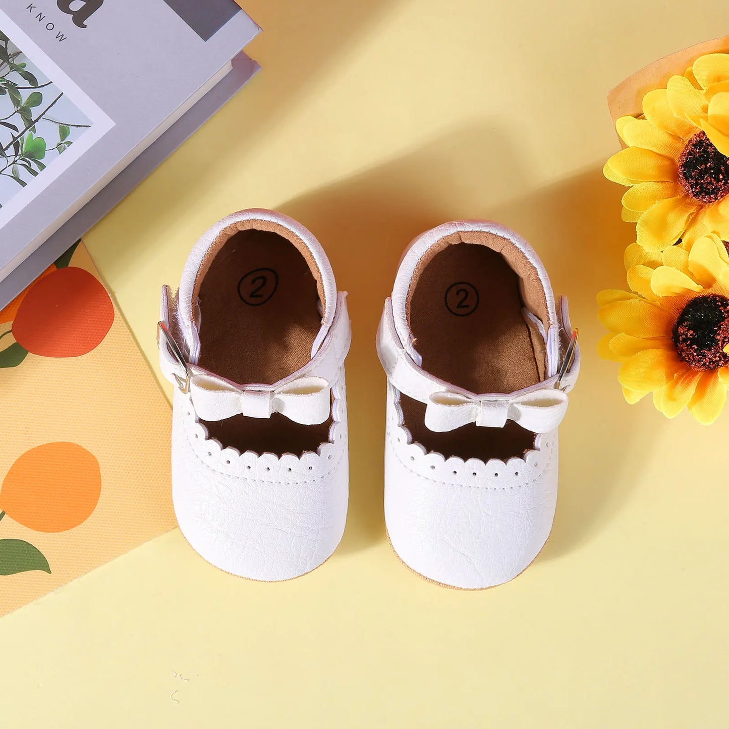 Cute Baby First Walkers Baby Boy Girl Slippers Toddler Kids Nursery School Summer New Leather Shoes