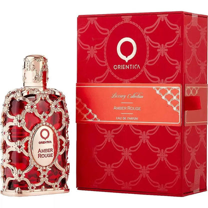 Royal Amber Rouge Oud Saffron 80ML Men Women Eau De Parfum  Neutral Rose Spray Perfume Fragrance