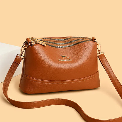 Women 2024 Sac A Main High Quality Soft Leather Luxury Purses And Handbags Women Bags Designer Women Shoulder Crossbody Bags For