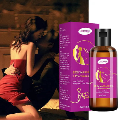 New Couple Essential Oil Purple Charming Massage Oil Stress Spa Women Relaxing Natural Essential Moisturizing Nourish Reduc