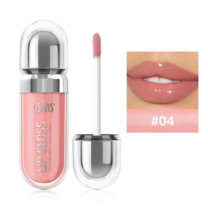 12 Colors Glitter Lip Gloss Long Lasting Diamond Pearlescent Metallic Liquid Lipstick