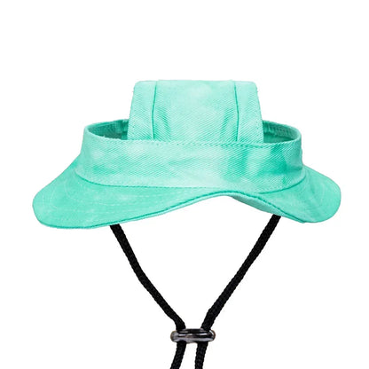 Small Dog Cat Hats Cat Cowboy Hat with Ear Holes Tiny Pet Birthday Party Costume Cat Headwear Puppy Dog Kitten Hat Chihuahua Cap