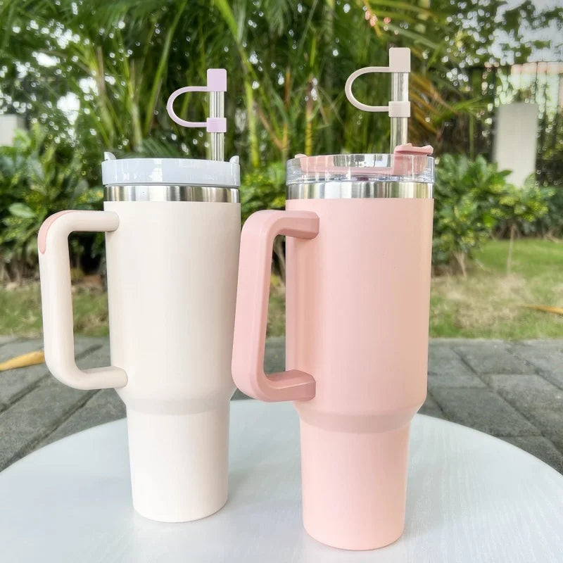 Splash Proof Silicone Straw Tips Cover Dust Proof Plugs Protector Leak-Proof Straw Cover Cap for Yeti/Stanley Cup 40oz/ 30oz
