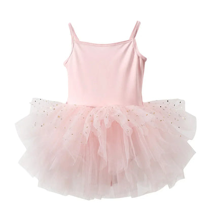New Girl Ballet TuTu Dress 1-8 Ys Fashion Professional Kids Dancing Party Dress Performance Costume Princess Wedding Dress