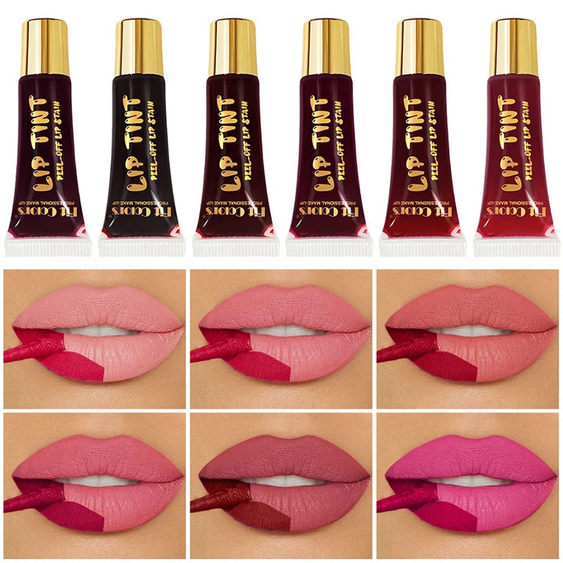 Ssxy Peel Off Lip Gloss Waterproof Long Lasting Tear-Off Liquid Lipstick