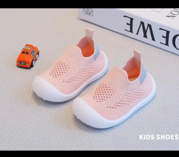 Baby Walking Soft Soled Non-slip Breathable Socks Indoor and Outdoor Spring and Summer Deodorant Floor Shoes for Boys and Girls