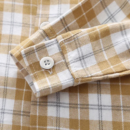 DIIMUU Spring Autumn Kids Baby Boys Cotton Clothes Shirt Toddler Girls Tee Clothing Children Wears Infant Blouse