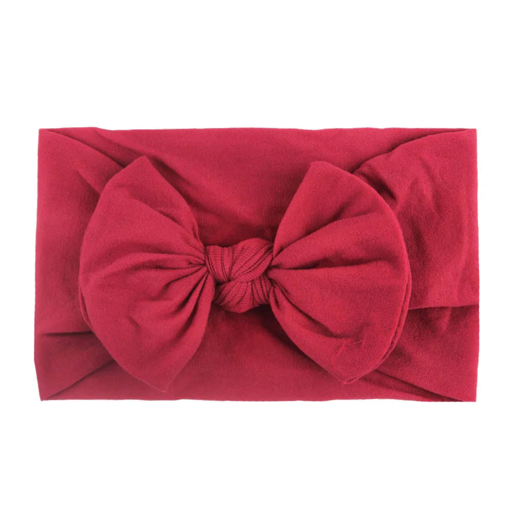 Baby Girl Headband Infant Hair Accessories Bows Newborn Headwear Rabbit Ear Elastic Gift Toddler Bandage Ribbon Soft Bowknot