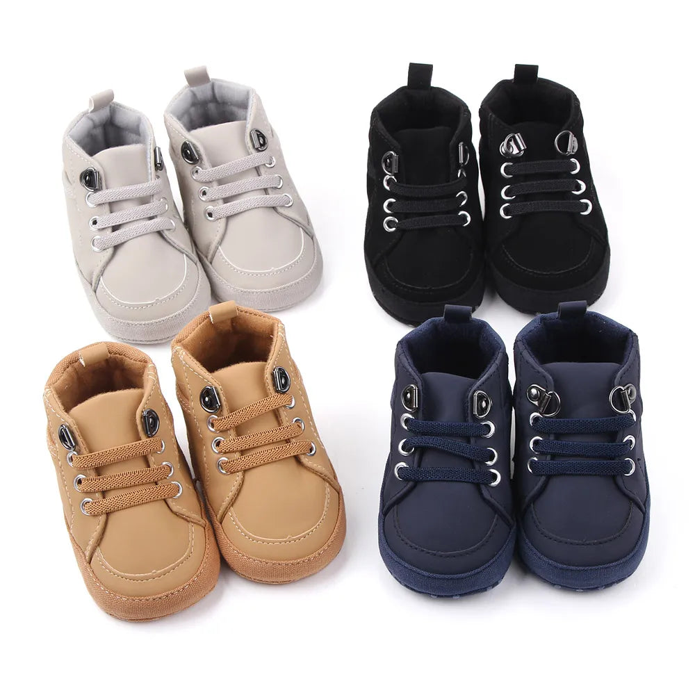 Baby Spring and Autumn Casual Prewalking Shoes High Quality for 0-9-18 Months Baby Boys First Step Shoes 2023 New Fashion