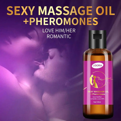 New Couple Essential Oil Purple Charming Massage Oil Stress Spa Women Relaxing Natural Essential Moisturizing Nourish Reduc