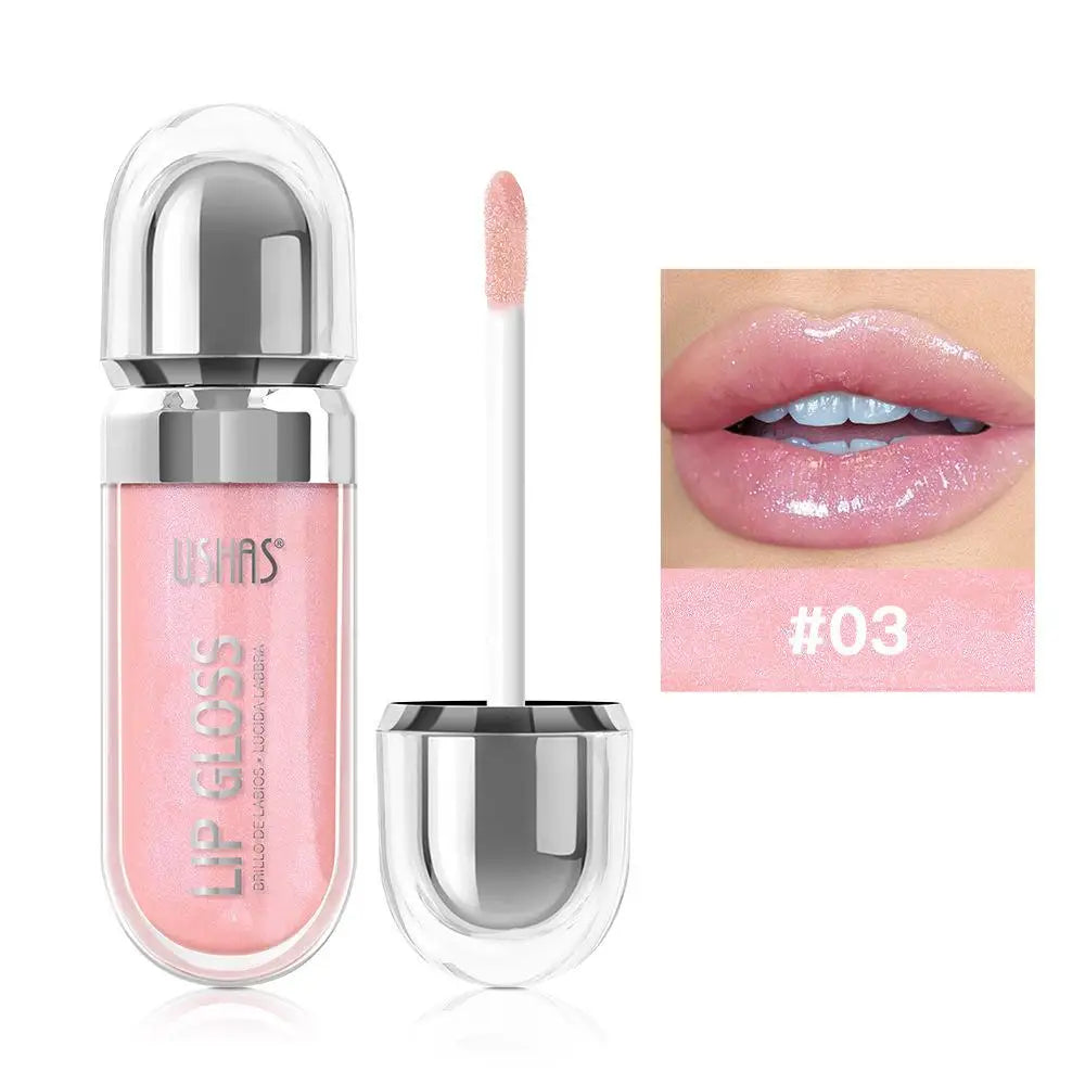 12 Colors Glitter Lip Gloss Long Lasting Diamond Pearlescent Metallic Liquid Lipstick