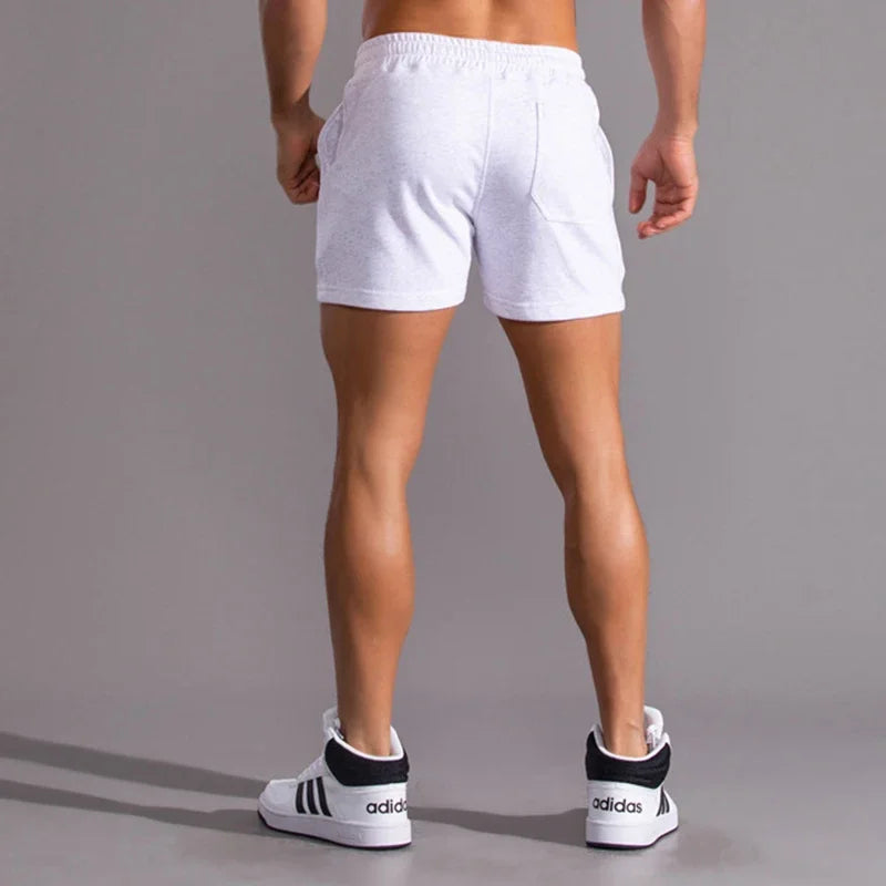 Summer Casual Shorts Men Breathable 100% Cotton Beach Shorts Comfortable Fitness Basketball Sports Short Pants Male Bermudas