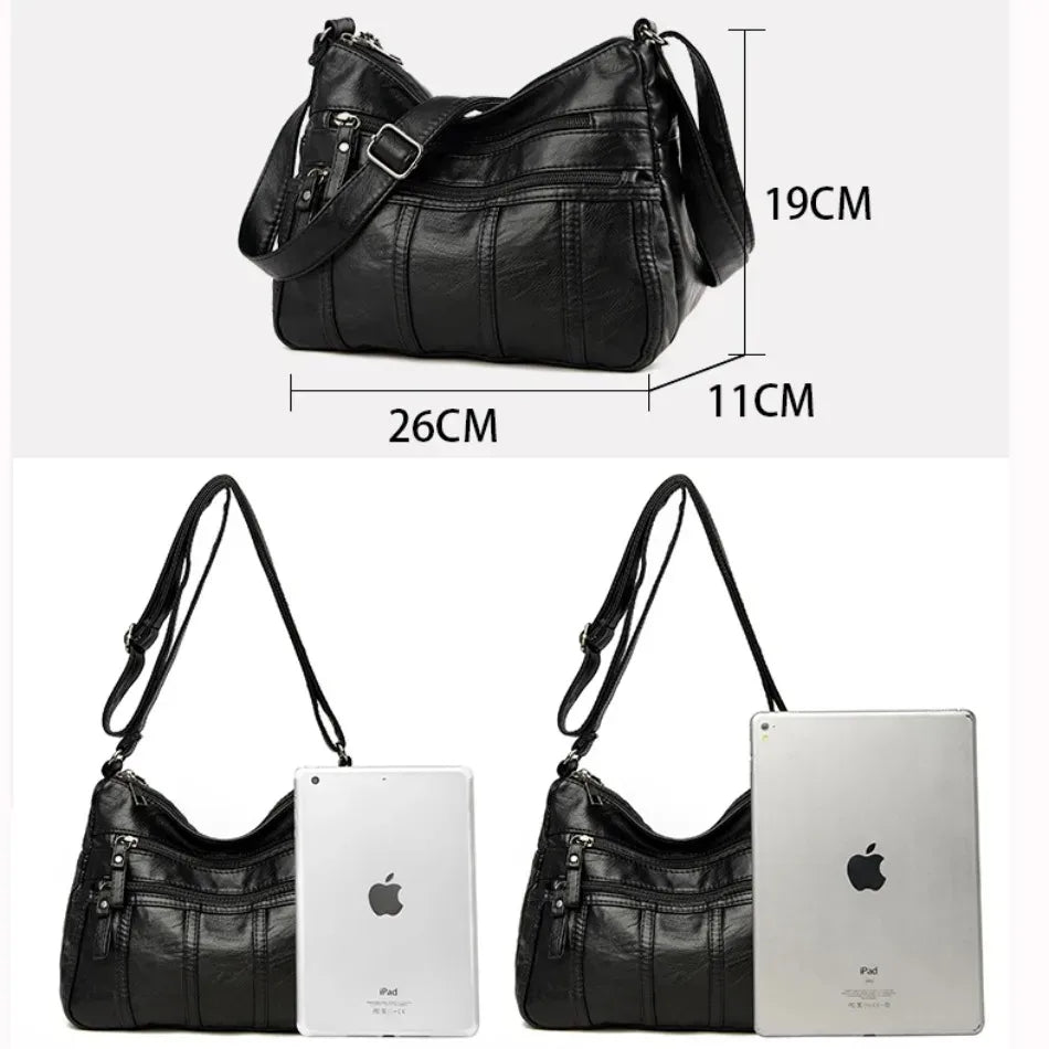 Soft Leather Crossbody Bags for Women