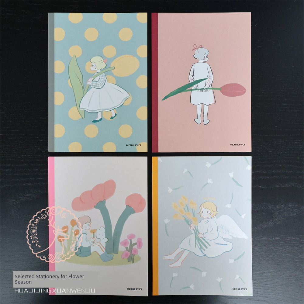 Kokuyo Illustrator Japanese Cartoon A5 Notebook