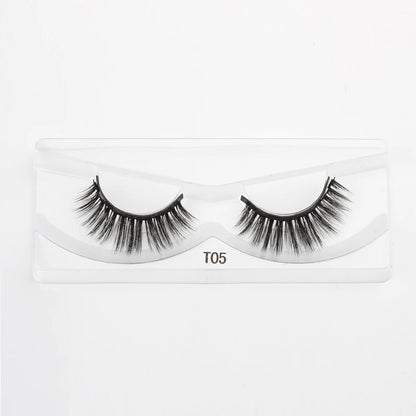 New 1/3Pairs Magnetic Eyelashes False Lashes Repeated Use Eyelashes Waterproof Liquid Eyeliner With Tweezer Make Up Sets Hotting