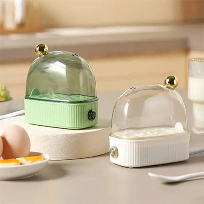 Electric Egg Boiler Automatic Cooker Rapid Egg Boiler Breakfast Machine Multifunctional Egg Cooker 2 Eggs