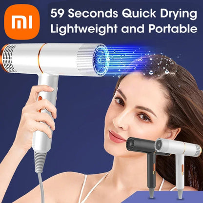 Xiaomi Anion Hair Dryer Professional Hairdressing High-speed Electricturbine Drier Constant Temperature Quickdrying Hair Tool