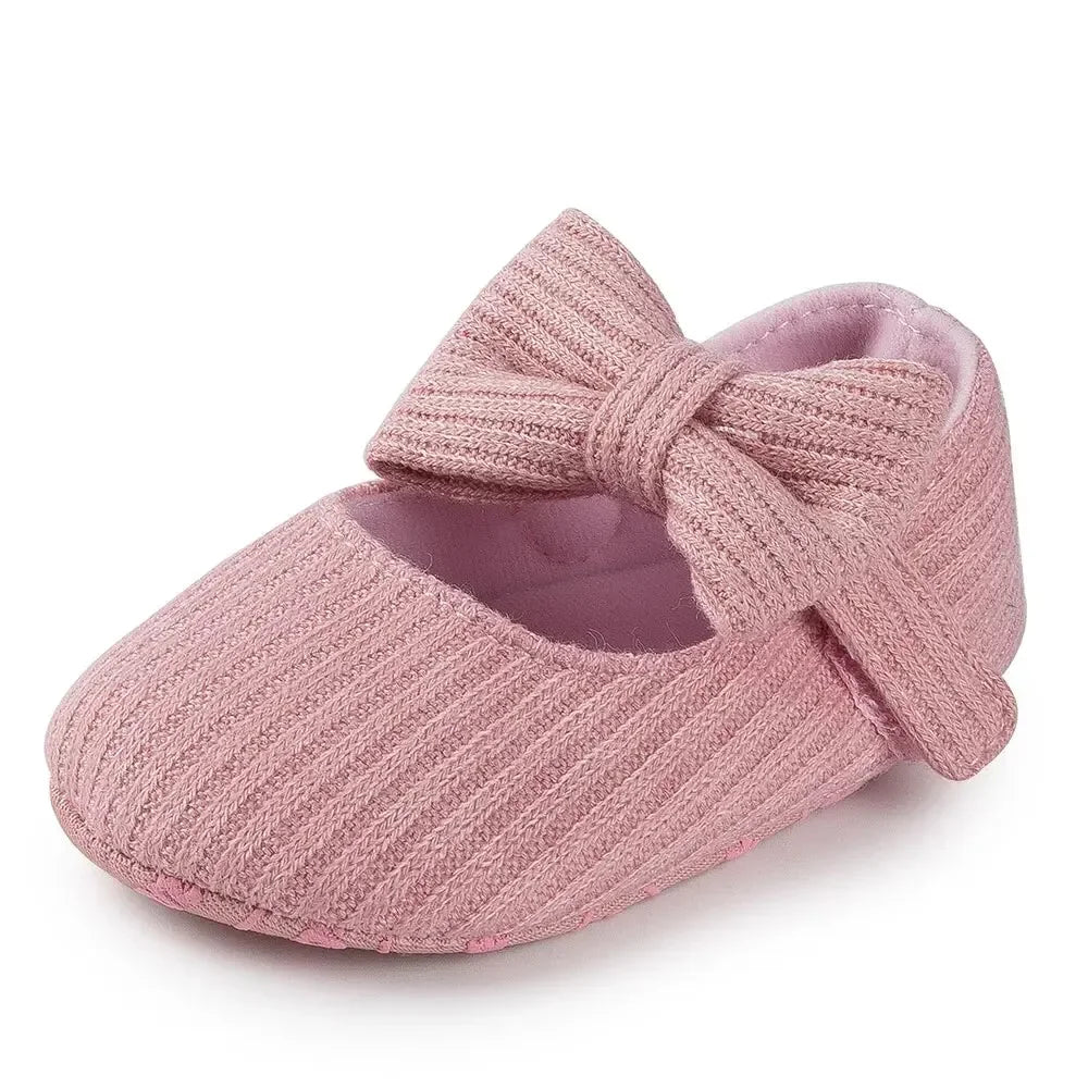 Autumn Cotton Sole Baby Girl Shoes First Walkers Anti-slip Baby Casual Shoes