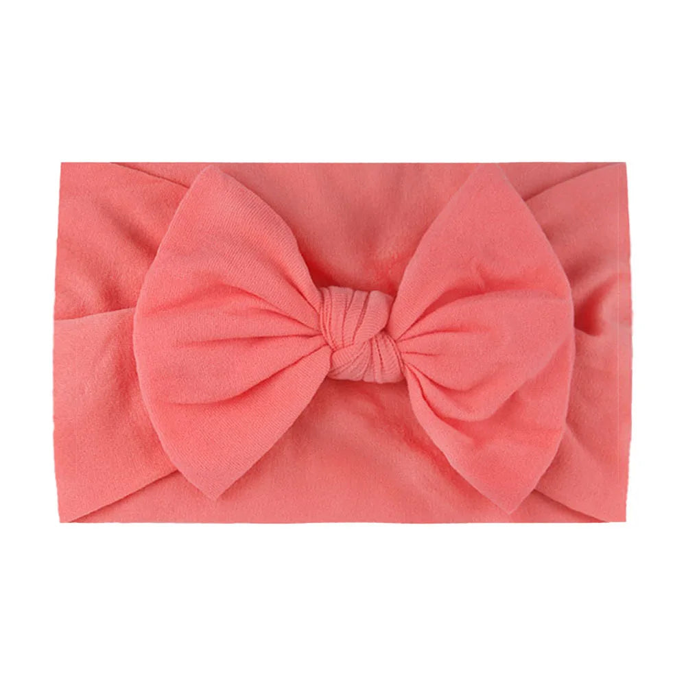 Baby Girl Headband Infant Hair Accessories Bows Newborn Headwear Rabbit Ear Elastic Gift Toddler Bandage Ribbon Soft Bowknot