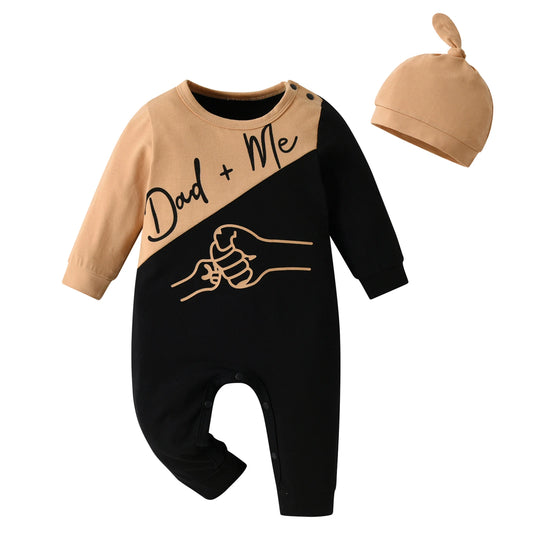 Hot Newborn infant Baby Boy Rompers Jumpsuit Spring Autumn Clothes