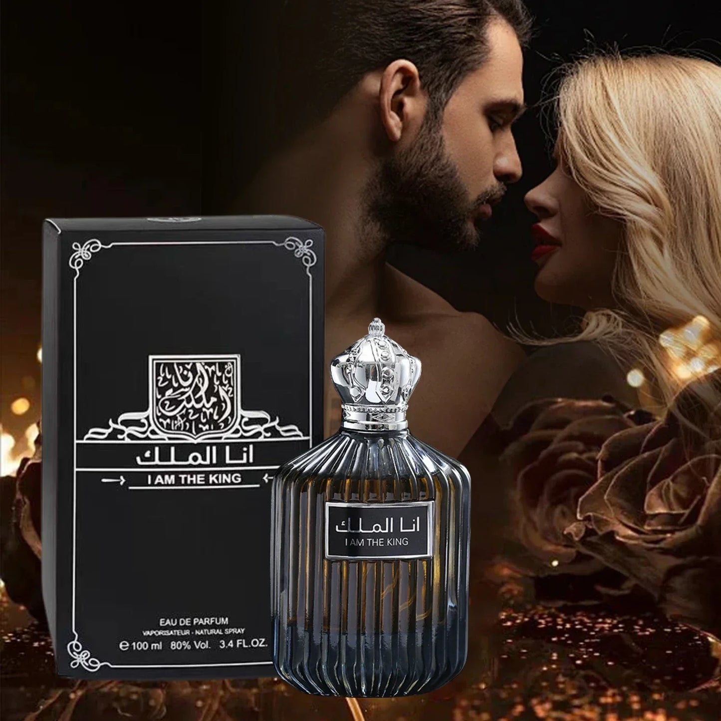 Arabic King Men's Perfume Original High Quality Pheromone Fragrance Perfume Long-lasting