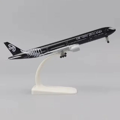 20CM Boeing 777 Air Canada Alloy Airplane Model Toy With Wheel Replica Aircraft Plane Boys for Collectible Display Gift