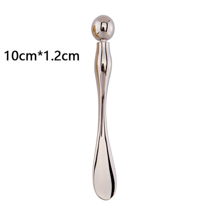 Metal Face Massage Stick Anti Wrinkle Eye Cream Applicator Mask Mixing Spatulas Scoop Eyes Massage Beauty Bar Facial Care Tool
