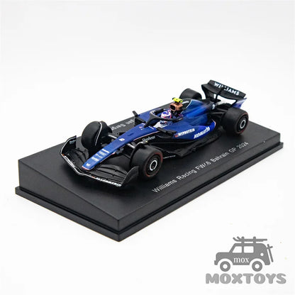 Spark 1:64 Williams Racing FW46 No.2 Logan Sargeant / No.23 Alex Albon 2024 Model Car